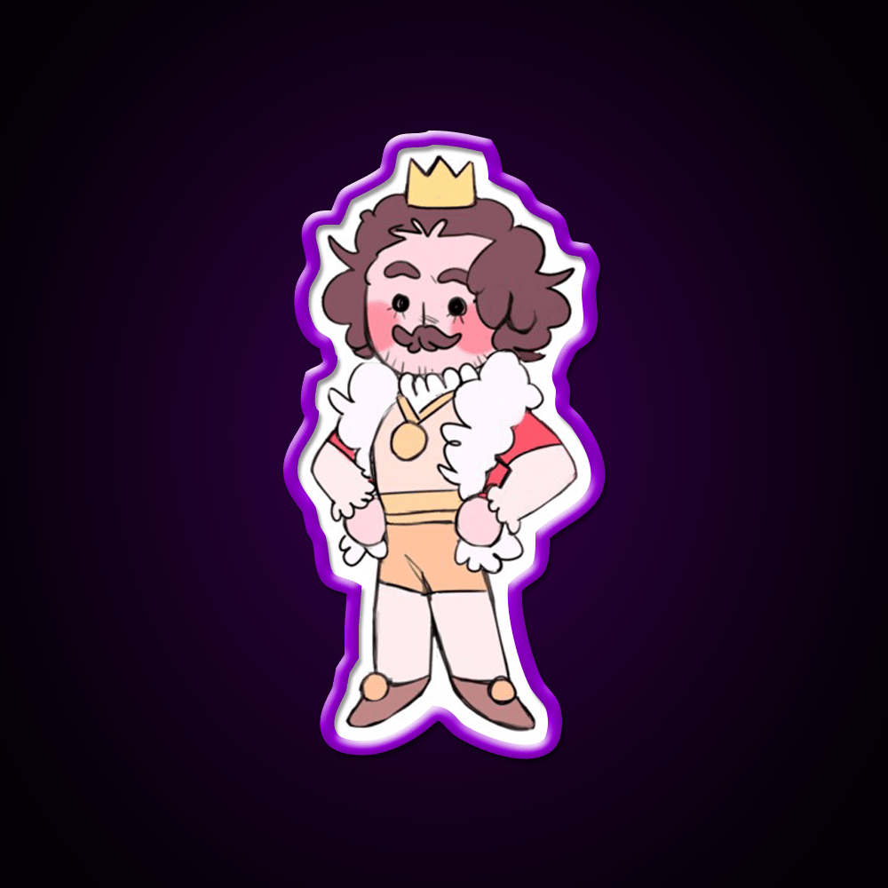 Alt Chibi Bk Fast Food Led Neon Sign For Burger Place Rgb Color - Shineneon