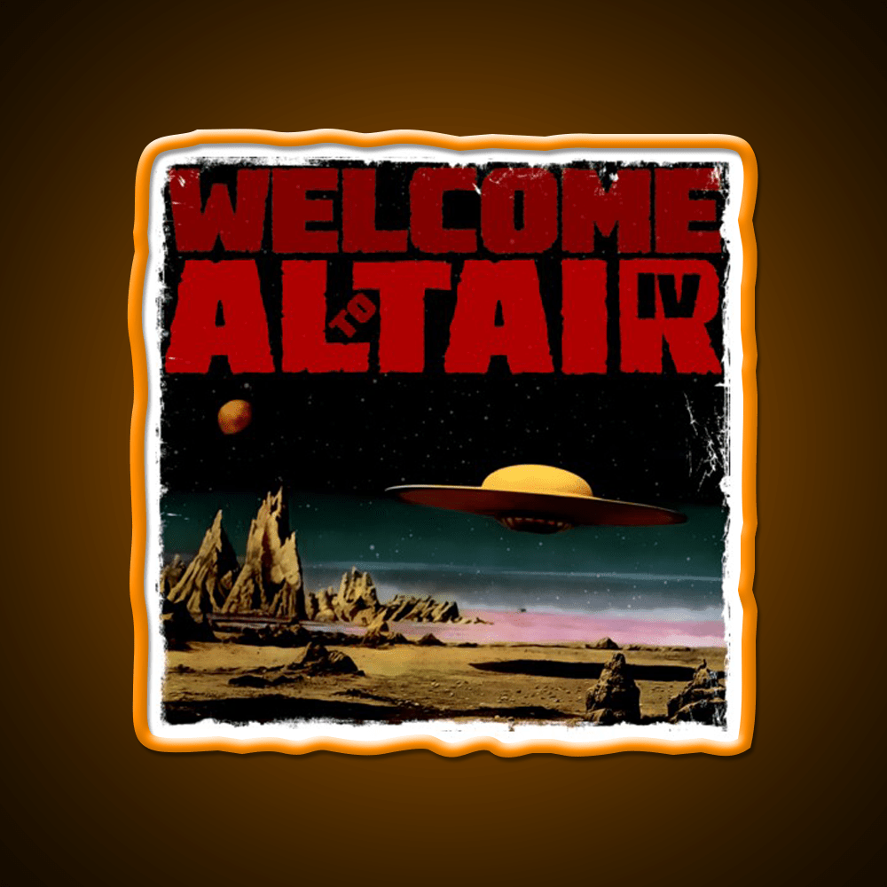Altair Iv Welcome Welcome Led Neon Sign Open Sign Rgb Color - Shineneon