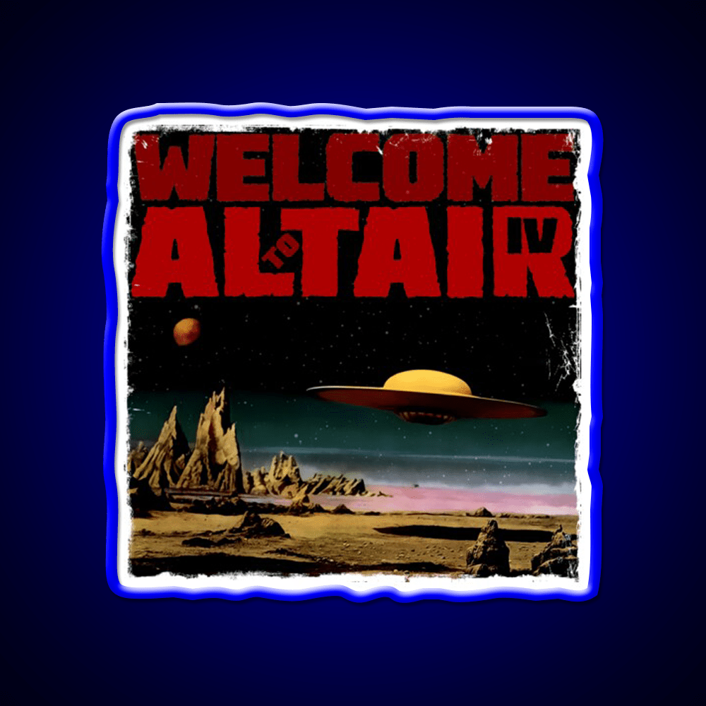 Altair Iv Welcome Welcome Led Neon Sign Open Sign Rgb Color - Shineneon