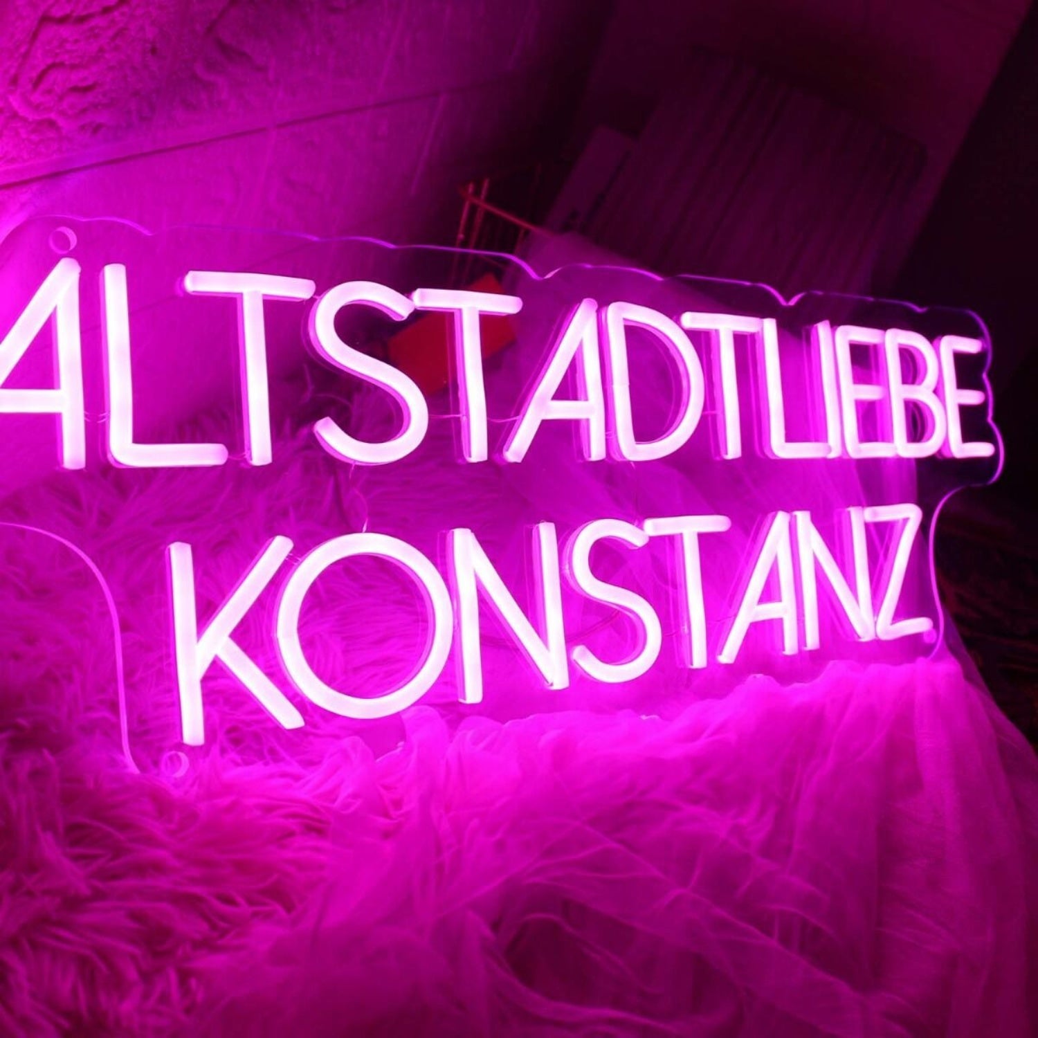 Altstadtliebe Konstanz Pink Led Neon Sign - Shineneon