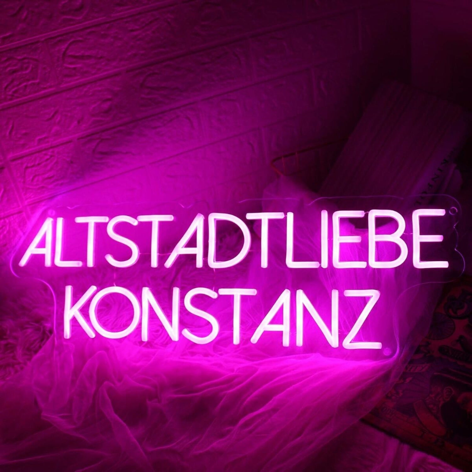 Altstadtliebe Konstanz Pink Led Neon Sign - Shineneon