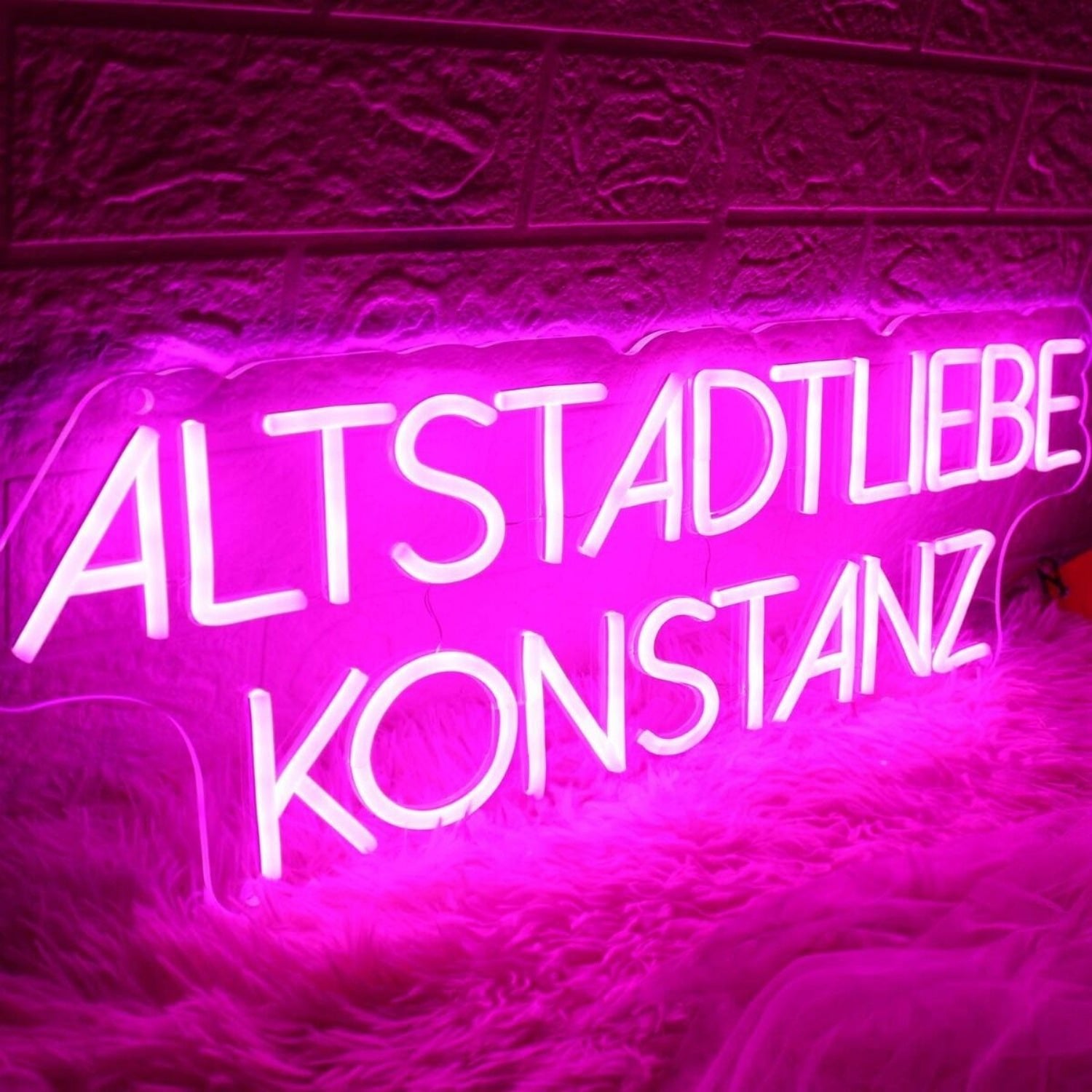 Altstadtliebe Konstanz Pink Led Neon Sign - Shineneon