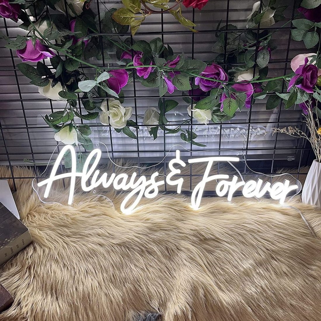 Always And Forever Led Sign Business Neon Signs - Shineneon