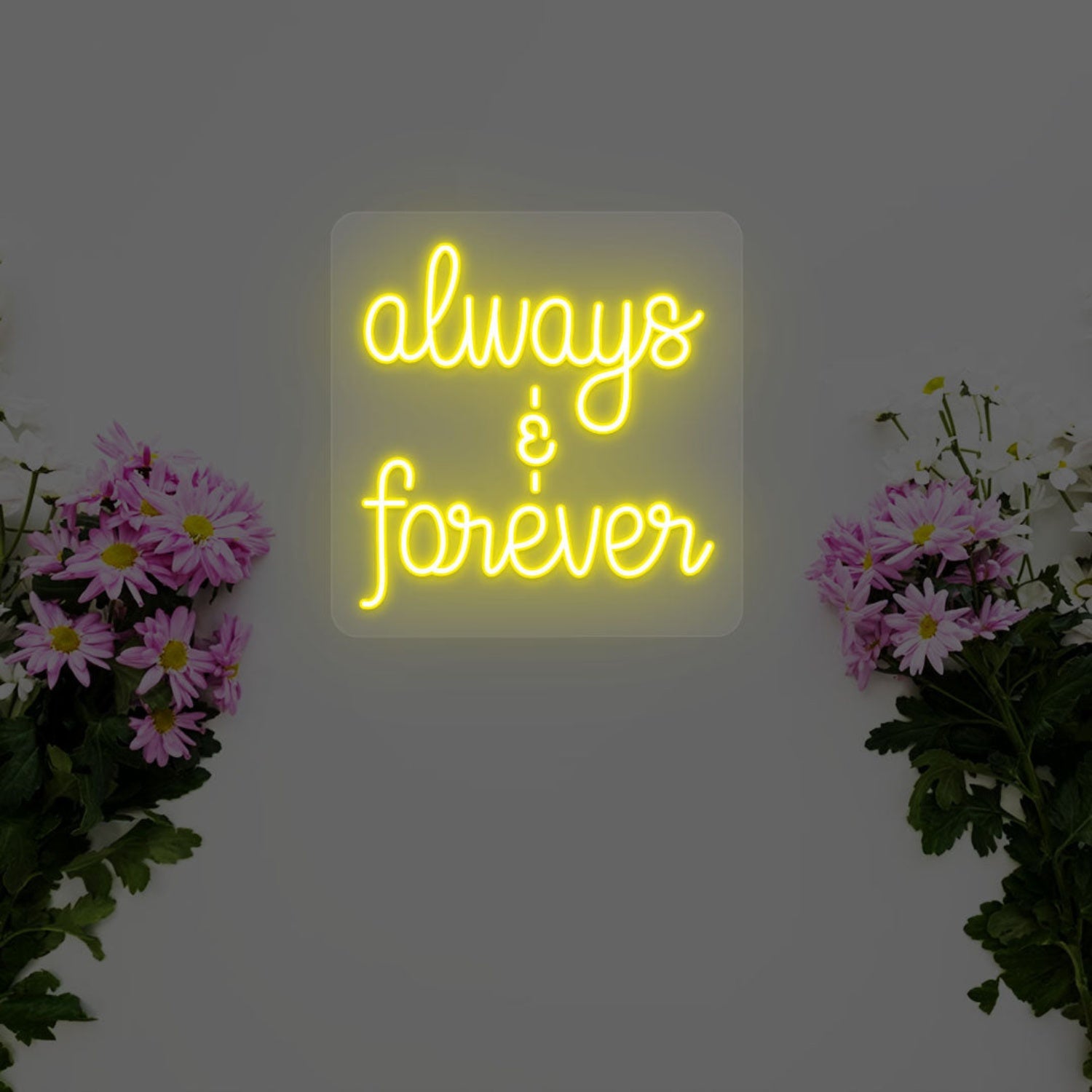Always And Forever Sign | Shineneon