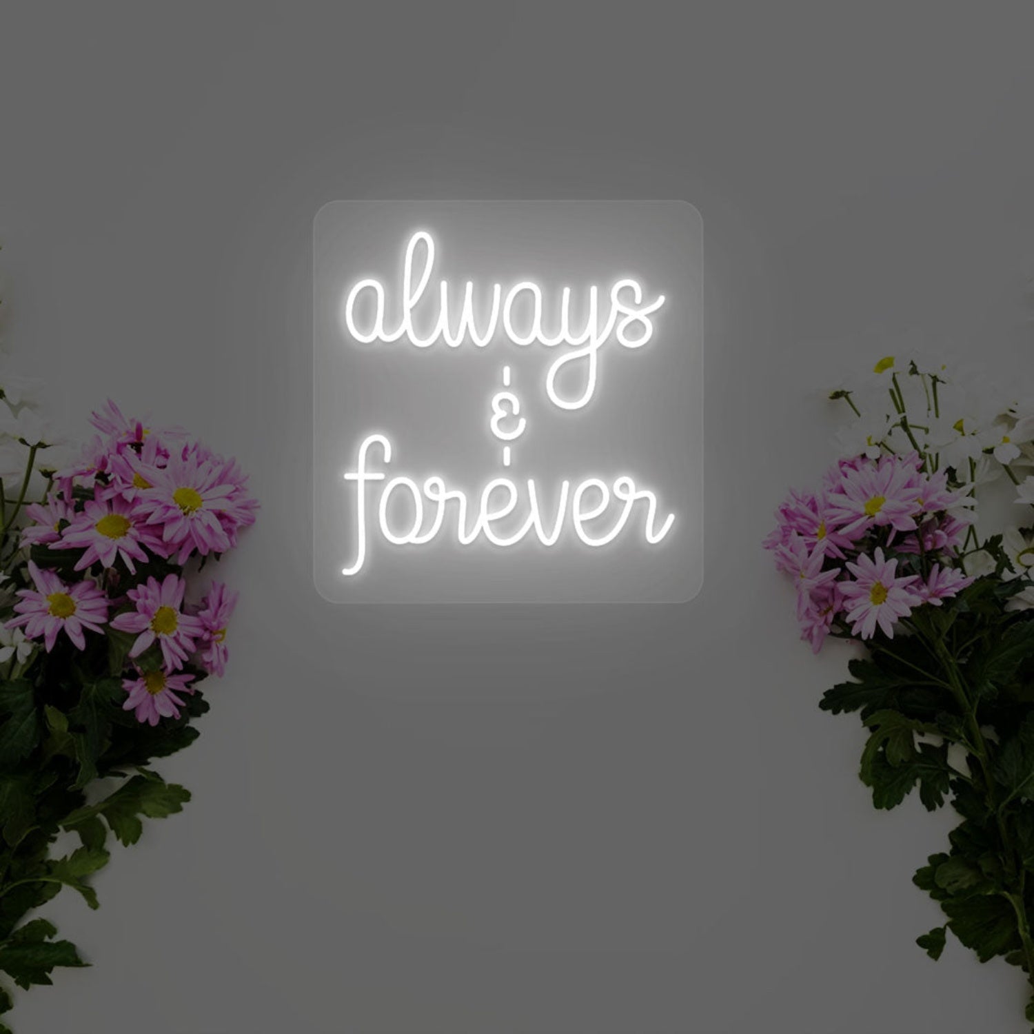Always And Forever Sign | Shineneon