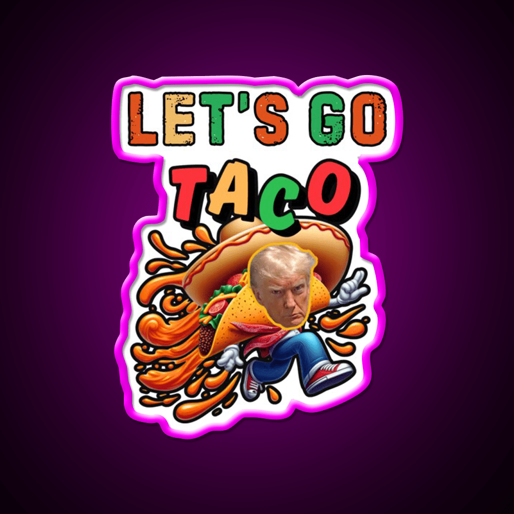 Always Chickens Out Taco Led Neon Sign Mexican Food Sign Rgb Color - Shineneon