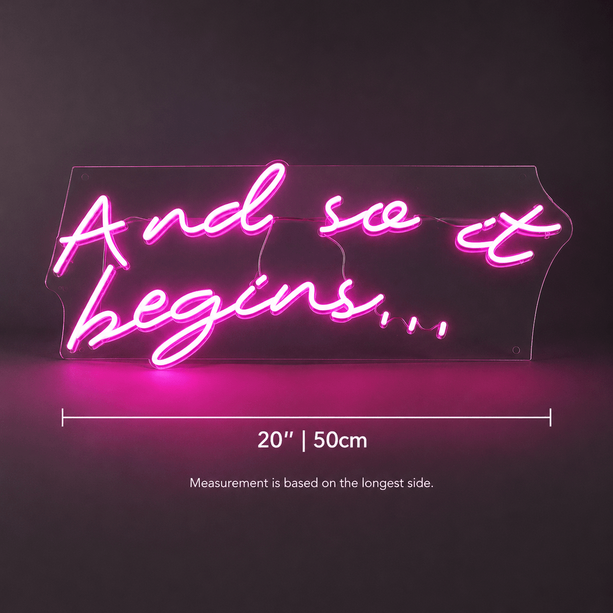 Always Kiss Me Goodnight Word Art Decor Sign LED Neon Sign - Shineneon