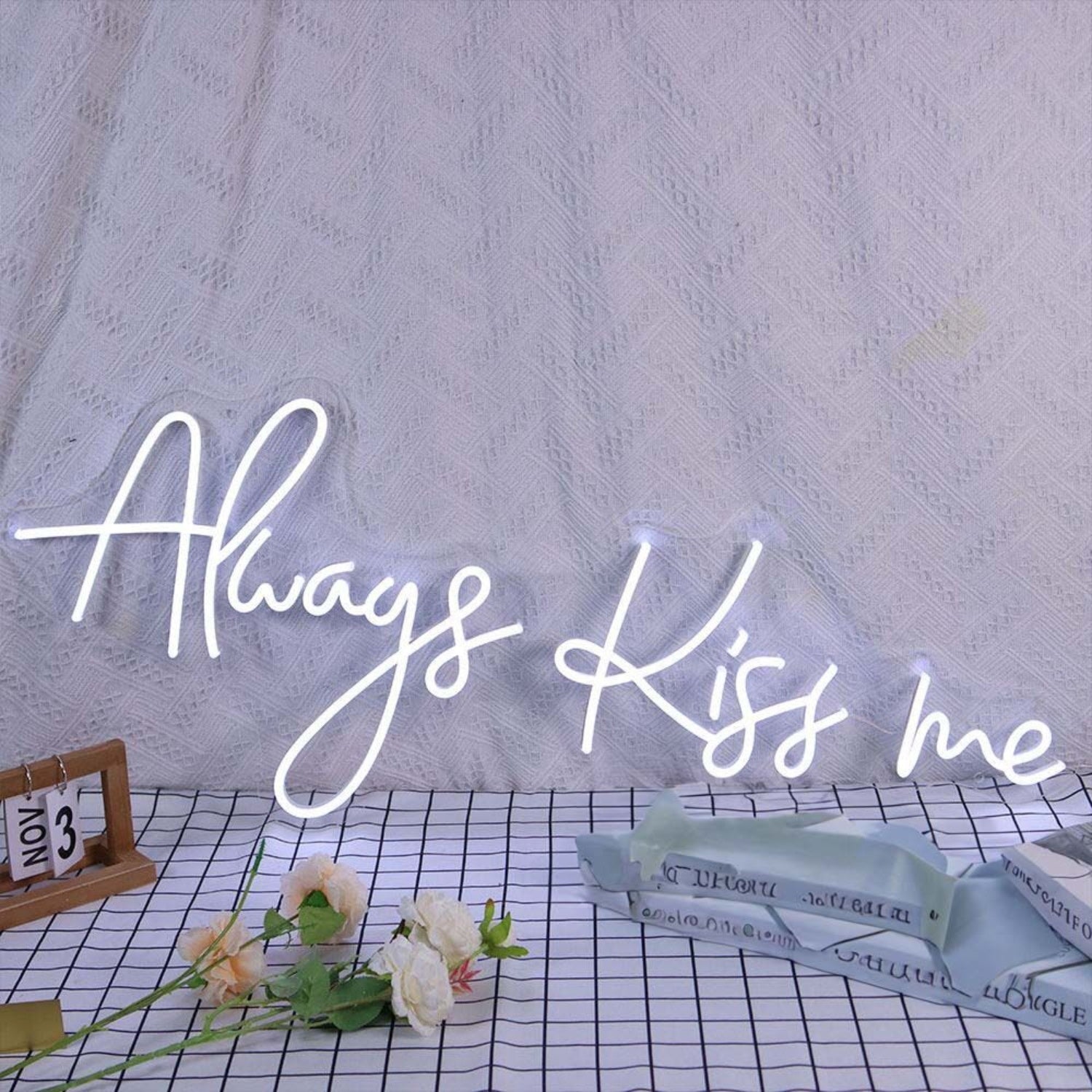 Always Kiss Me Neon Sign | Shineneon