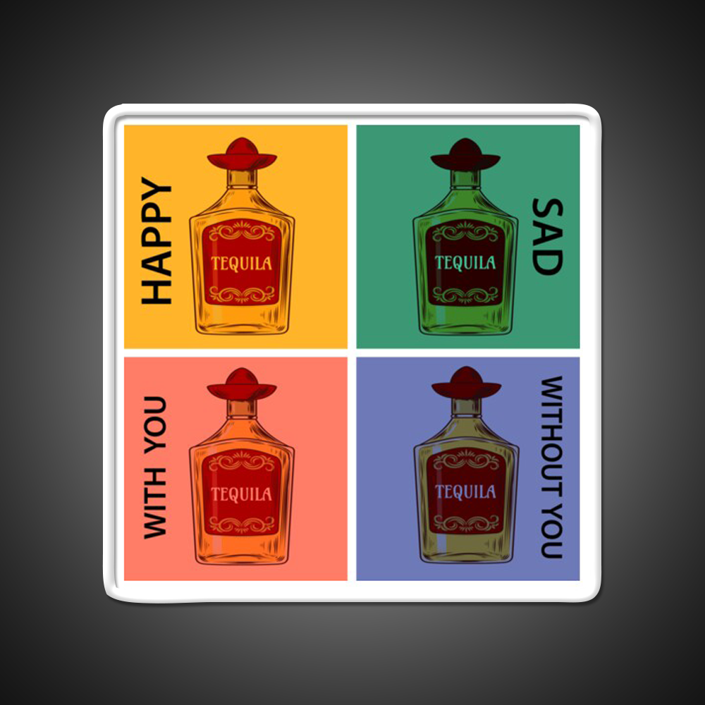 Always Tequila Mexico Pop Art Style Led Neon Sign Chinese Food Rgb Color