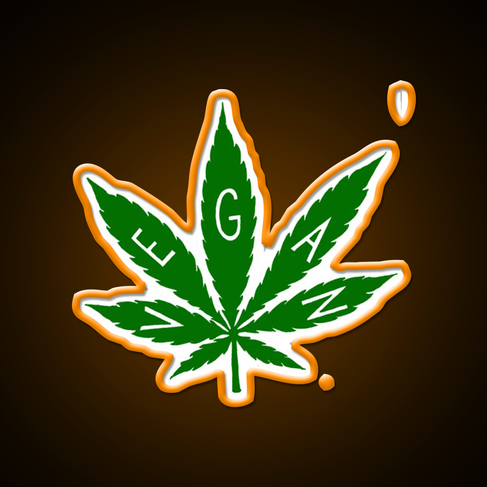 Always Vegan Hemp Inspired Green Leaf Led Neon Sign Rgb Color - LED neon sign view 6