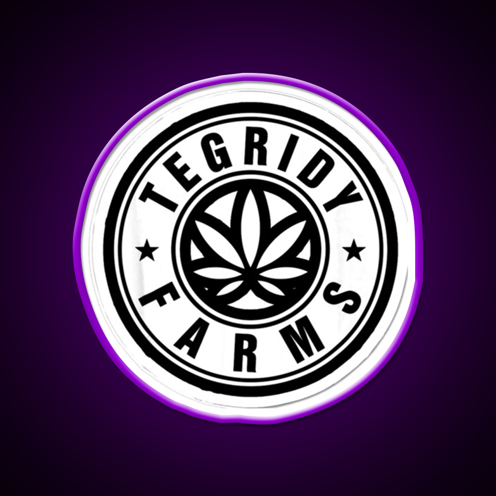 Amazing Offer Tegri Weed Hemp Inspired Green Leaf Led Neon Sign Rgb Color - LED neon sign view 9