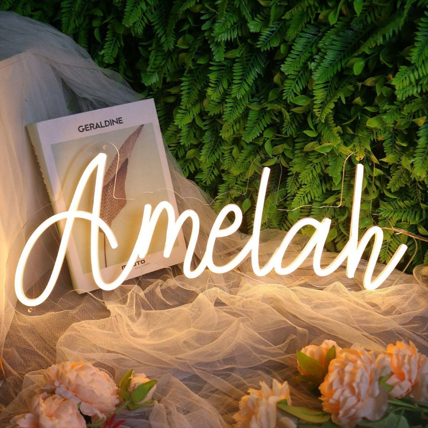 Amela Yellow Led Neon Sign - Shineneon