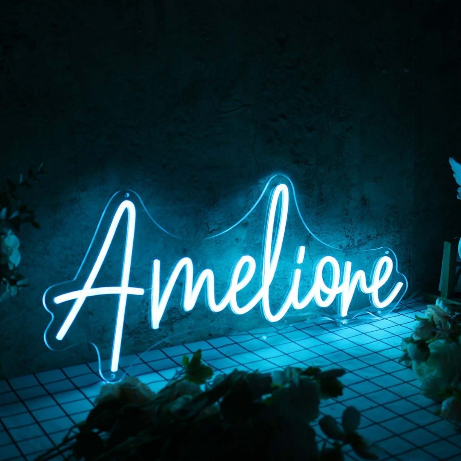 Amelione Blue Led Neon Sign - Shineneon