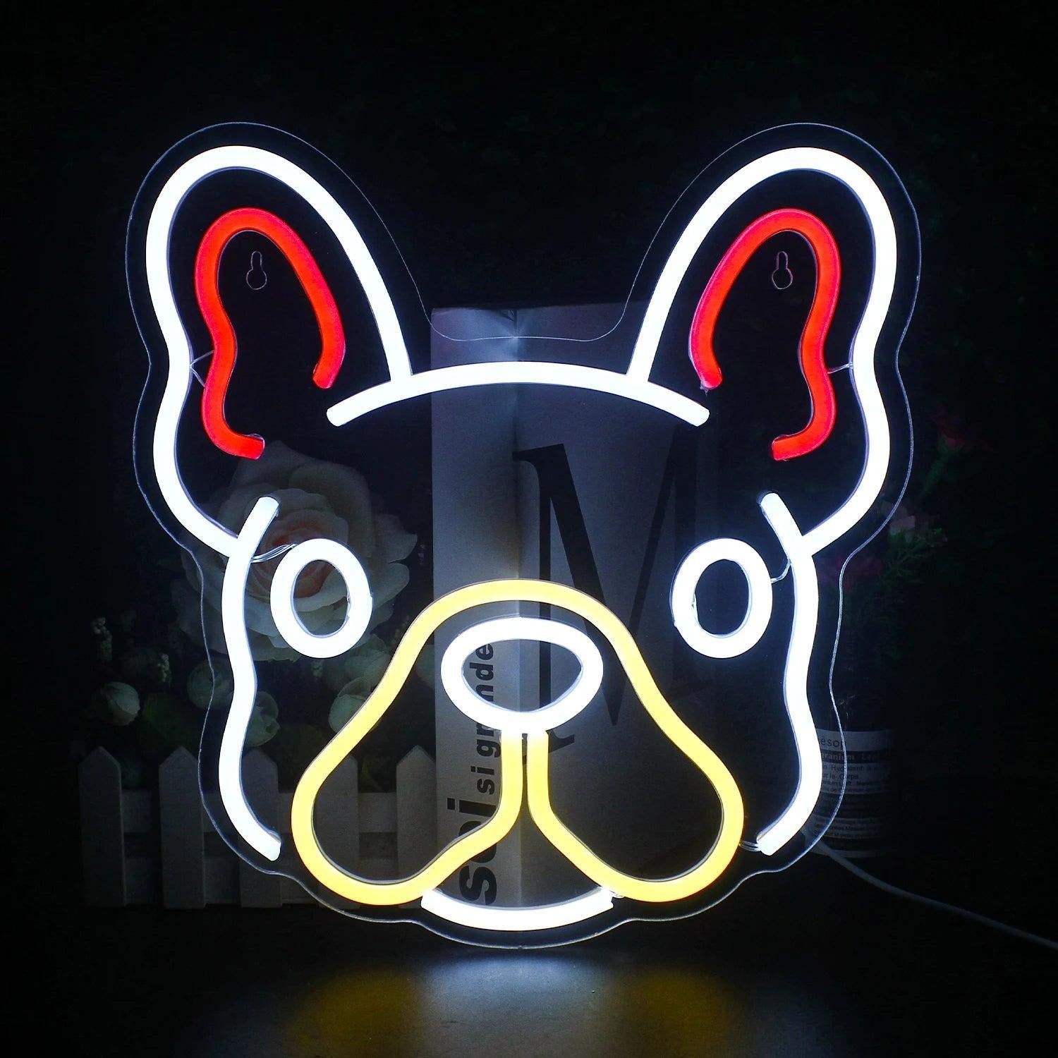 Cute Dog LED Neon Sign Affortable Neon Sign | Shineneon