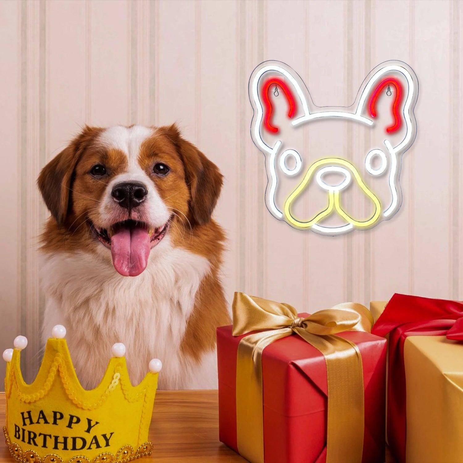 Cute Dog LED Neon Sign Affortable Neon Sign | Shineneon