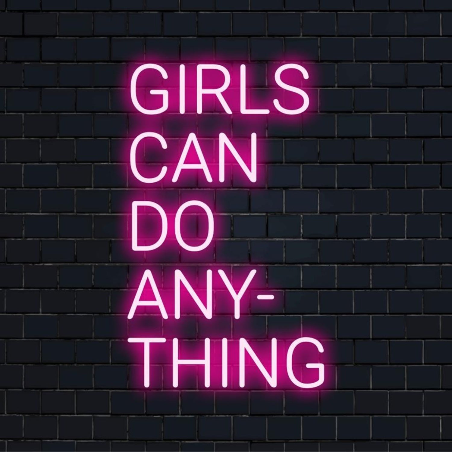 Girls Can Do Anything LED Neon Sign | Shineneon