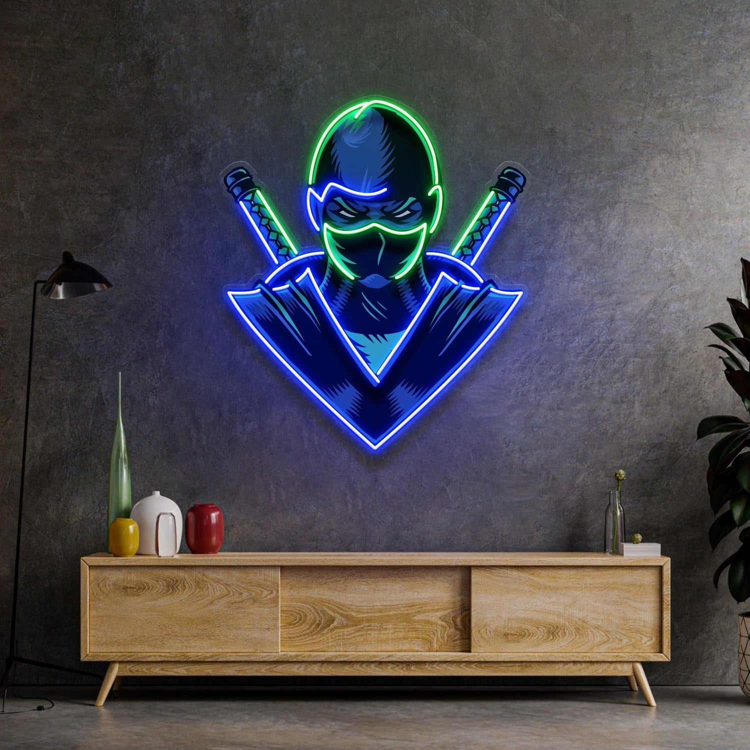 American Flag Soaring Eagle Red Blue White Uv Printed Led Neon Sign For Home Decor | Shineneon