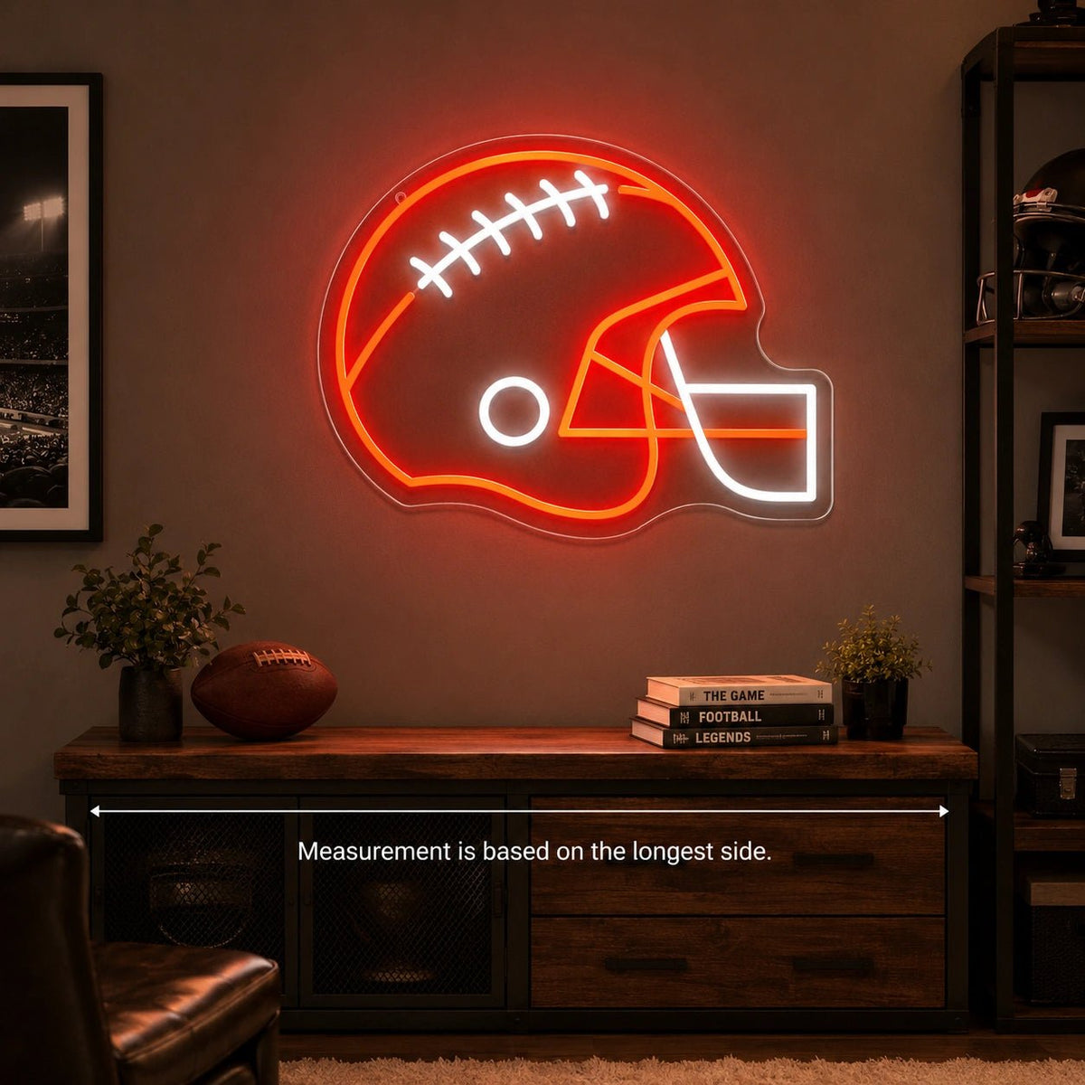 American Football Laces LED Neon Sign - Shineneon