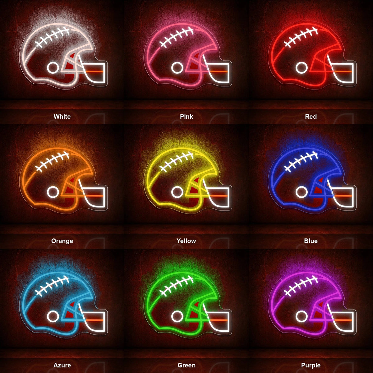 American Football Laces LED Neon Sign - Shineneon