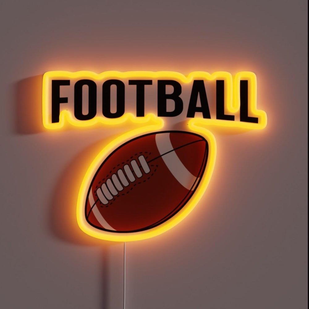 American Football Rgb Led Neon Sign - Shineneon