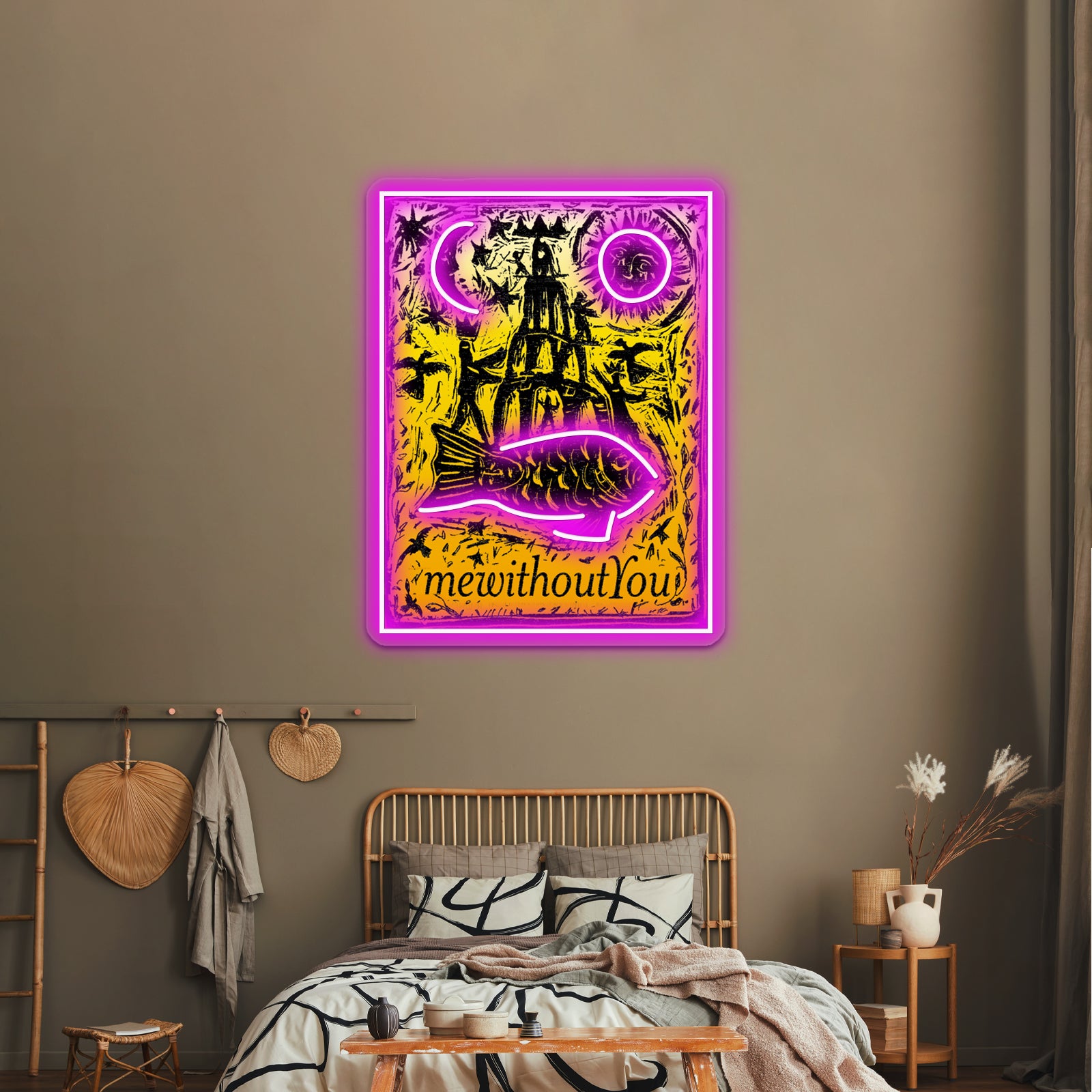 American Rock Band From Philadelphia Mewithoutyou Wall Artwork Neon Signs | Shineneon