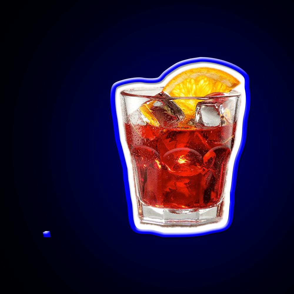 Americano Campari Cocktail Bar Decor Led Neon Sign Rgb Color - LED neon sign view 5