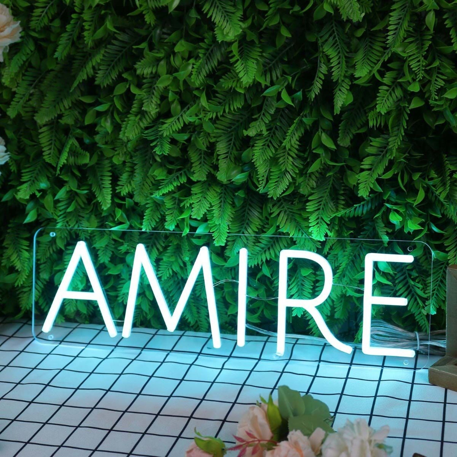 Amire Blue Led Neon Sign - Shineneon