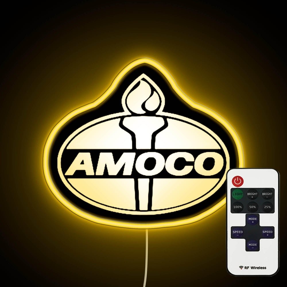 Amoco Logo Neon Sign - Shineneon