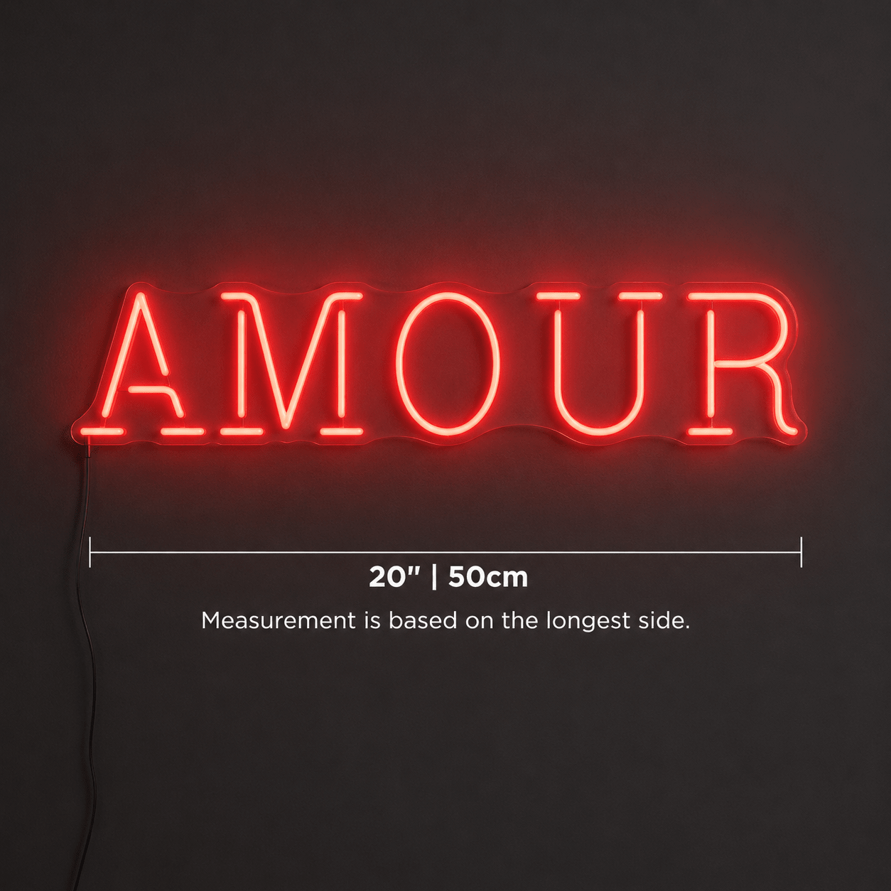 Amour LED Neon Sign Wall Neon Sign - Shineneon
