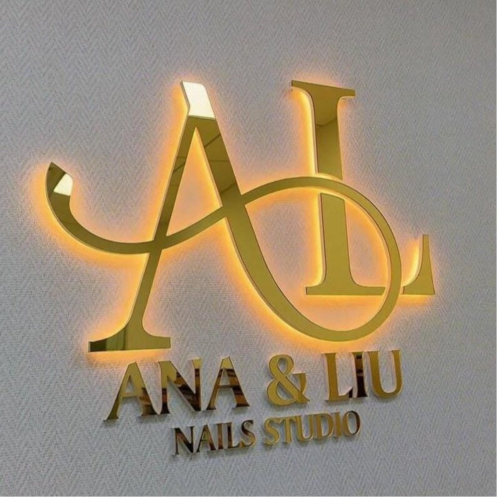 Ana Liu Nails Studio 3D Backlit Channel Letters Led Light Sign - Shineneon