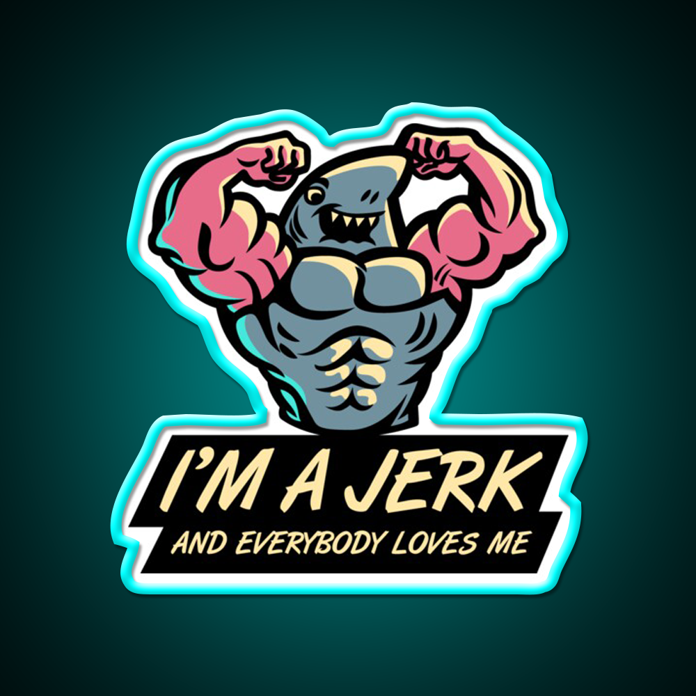 Anchor Arms Gym Fitness Led Neon Sign Rgb Color