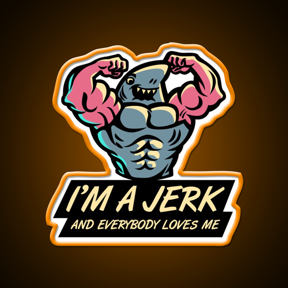 Anchor Arms Gym Fitness Led Neon Sign Rgb Color