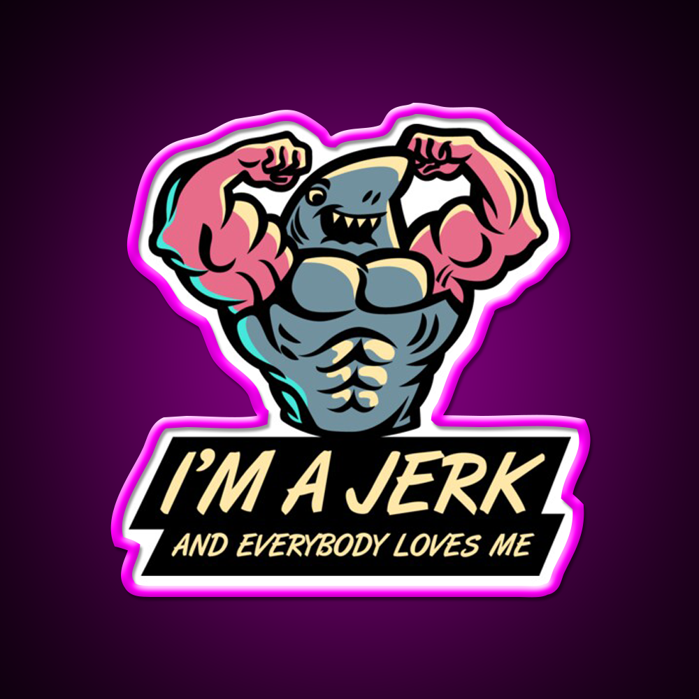 Anchor Arms Gym Fitness Led Neon Sign Rgb Color