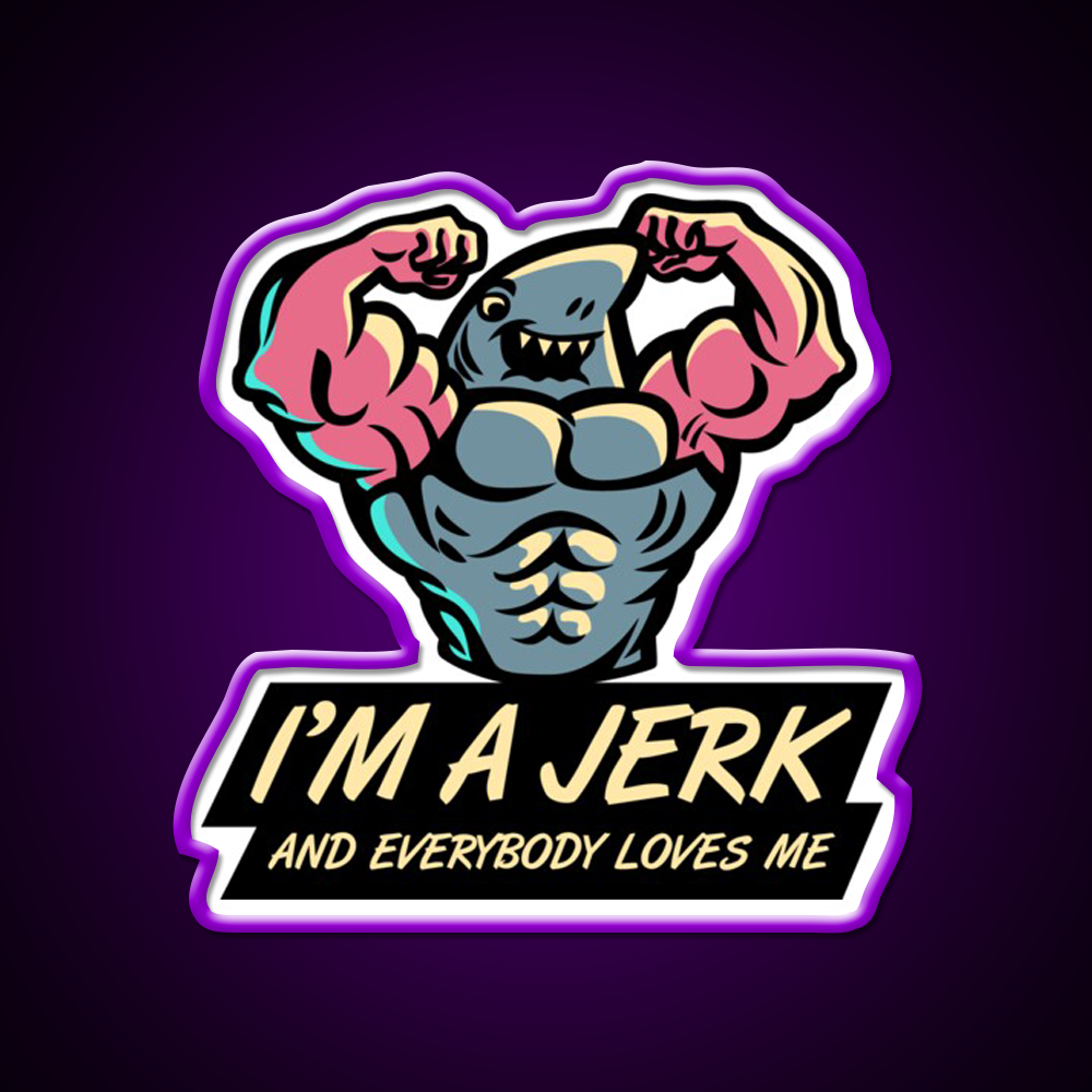 Anchor Arms Gym Fitness Led Neon Sign Rgb Color