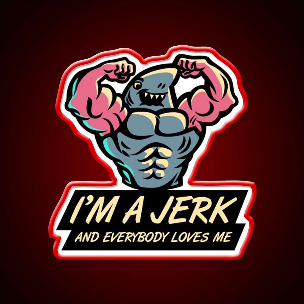 Anchor Arms Gym Fitness Led Neon Sign Rgb Color