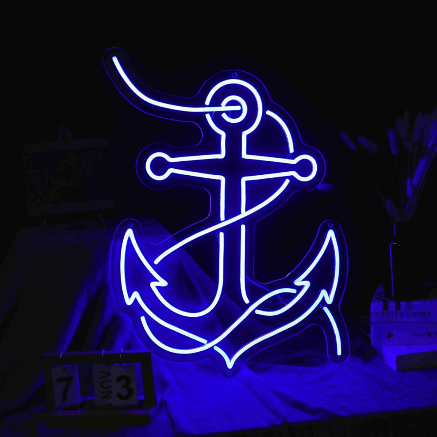 Anchor Led Neon Sign For Nautical And Maritime Decor | Shineneon