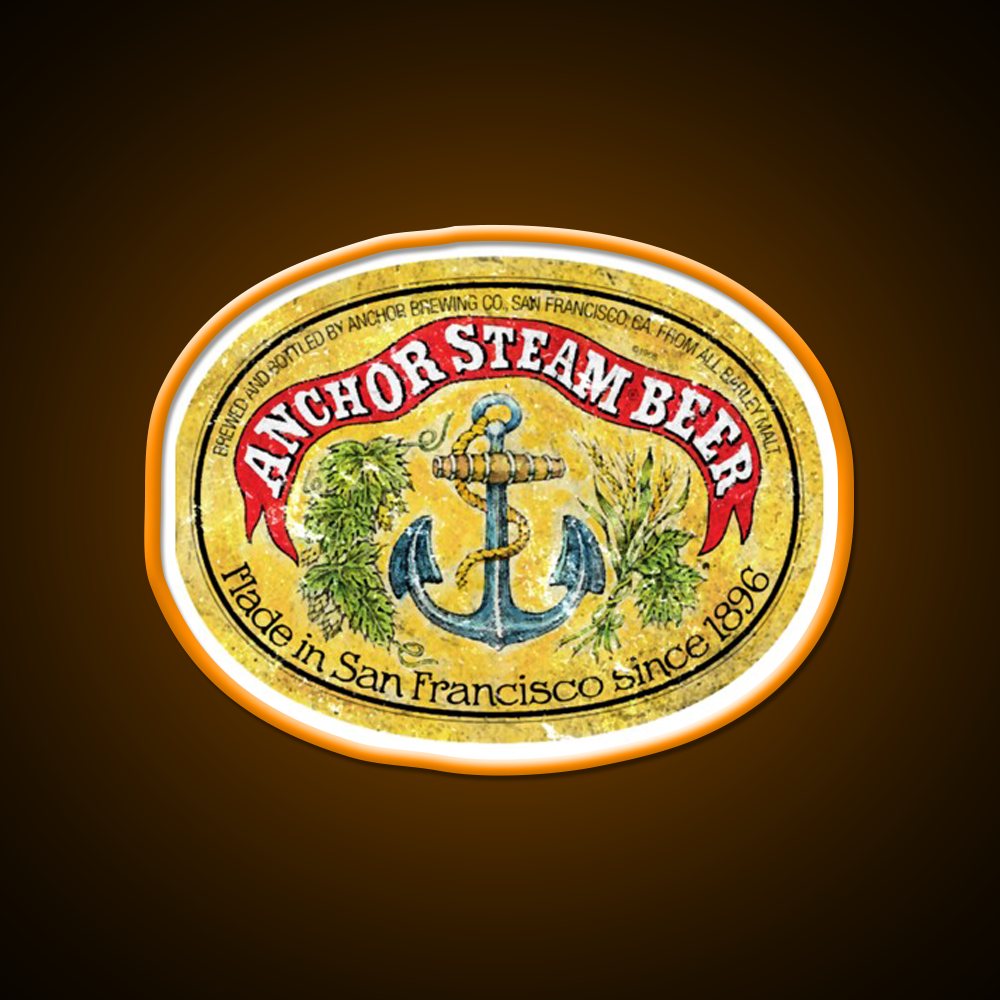 Anchor Steam Beer Bar Decor Led Neon Sign Rgb Color - LED neon sign view 6