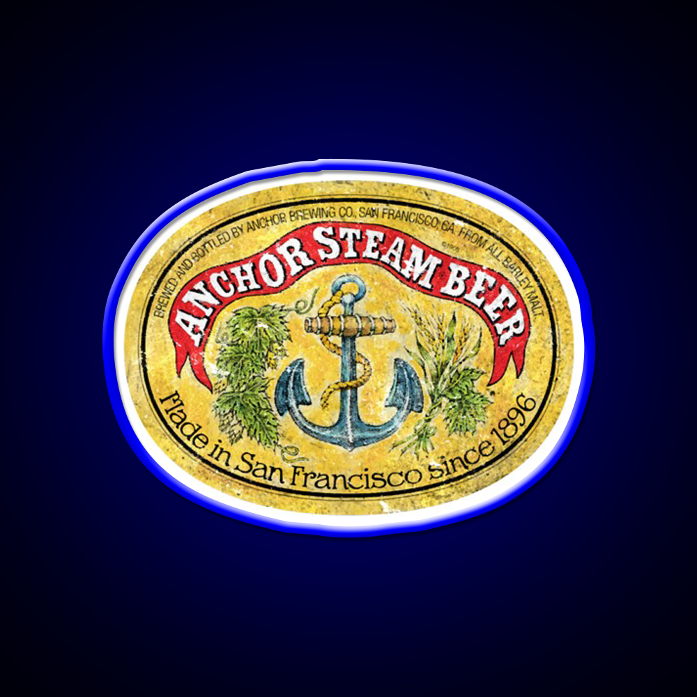 Anchor Steam Beer Classic Beer Bar Decor Led Neon Sign Rgb Color - LED neon sign view 5