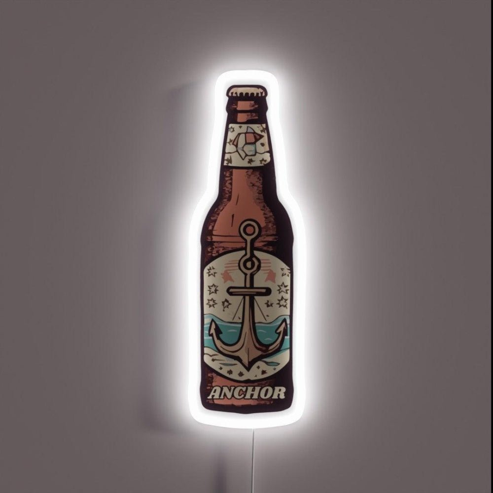 Anchor Steam Bottle Rgb Led Neon Sign - Shineneon