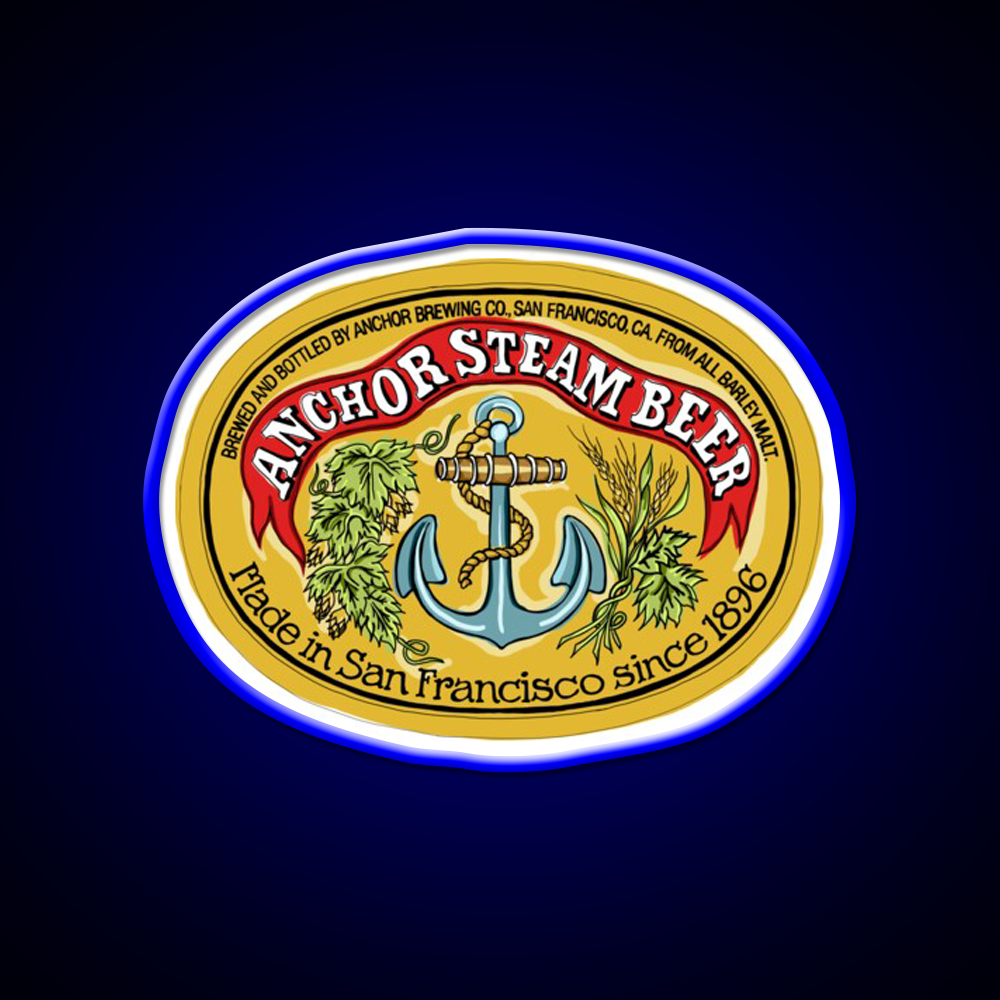 Anchor Steam Pop Beer Bar Decor Led Neon Sign Rgb Color - LED neon sign view 5