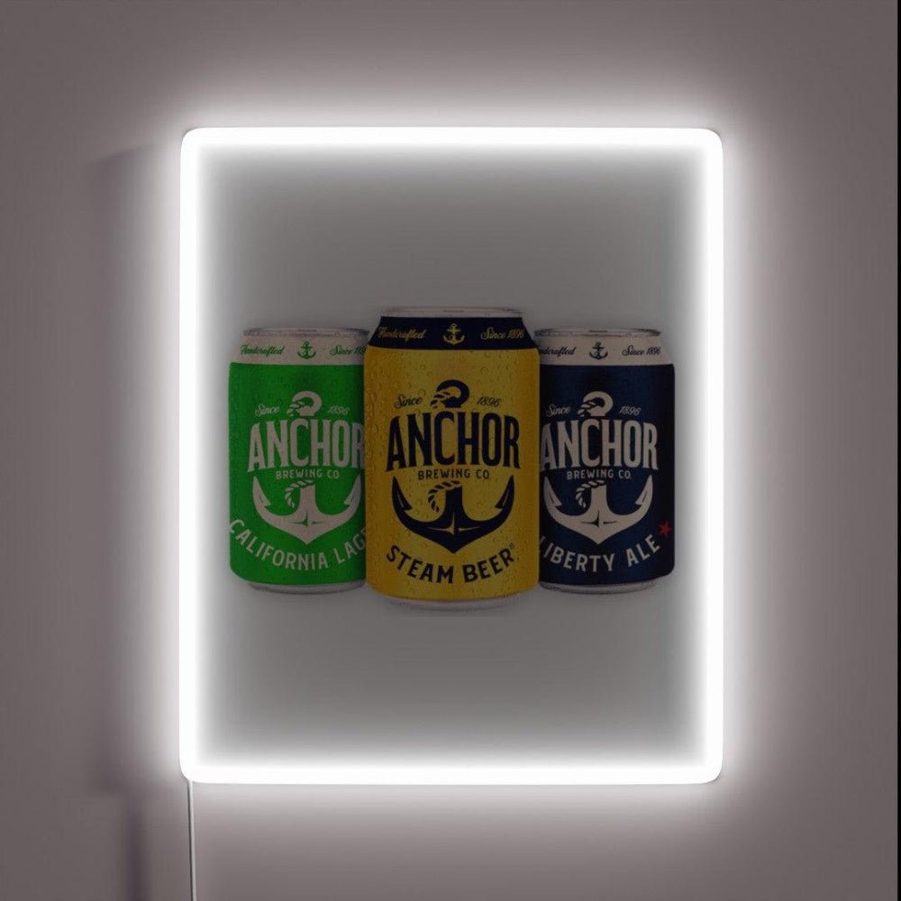 Anchor Steam Rgb Led Neon Sign Bar Wall Art - Shineneon