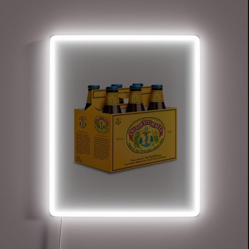 Anchor Steam Rgb Led Neon Sign Beer - Shineneon
