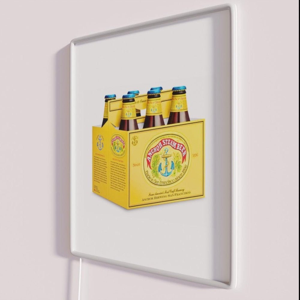 Anchor Steam Rgb Led Neon Sign Beer - Shineneon