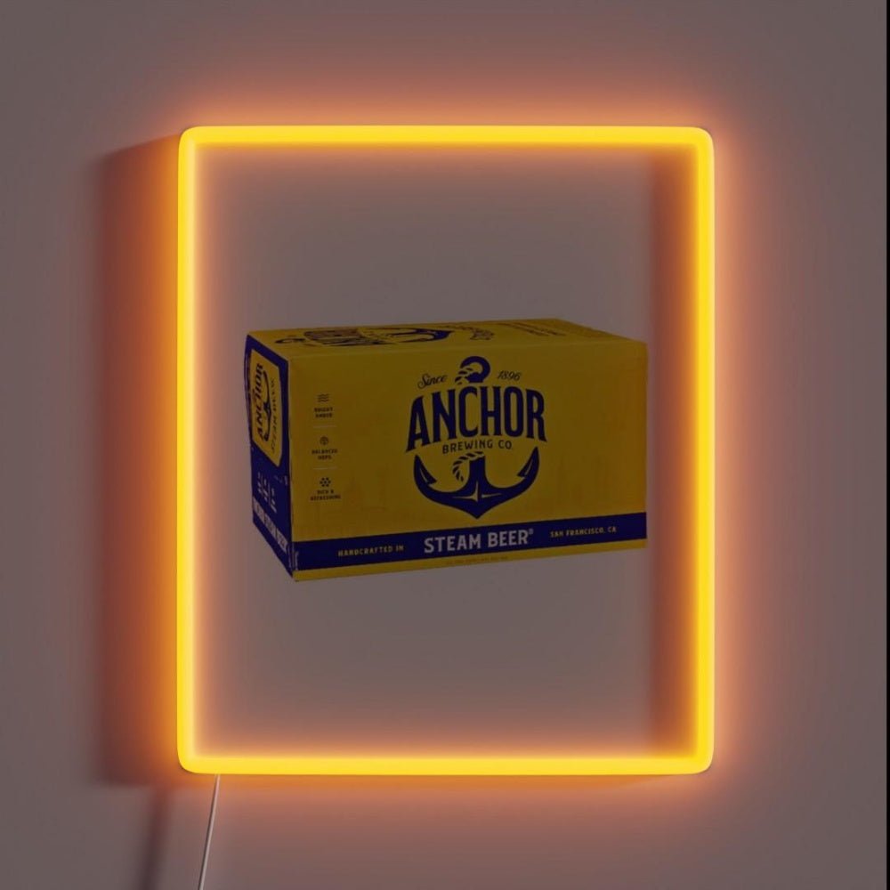 Anchor Steam Rgb Led Neon Sign Beer Bottles - Shineneon