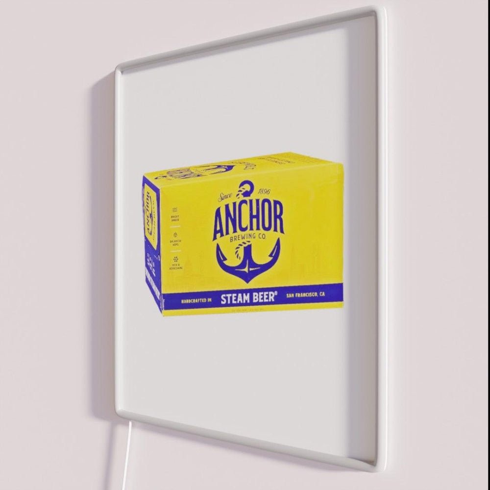 Anchor Steam Rgb Led Neon Sign Beer Bottles - Shineneon