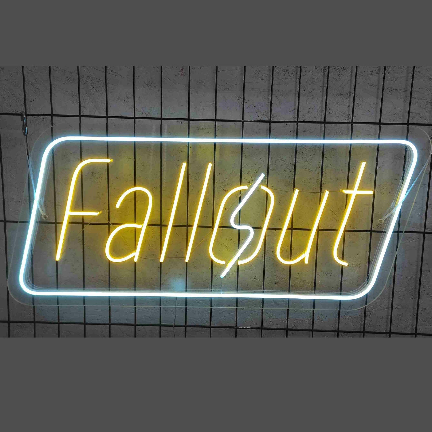 And Bar With Fallout Led Neon Sign Wall Art - Shineneon