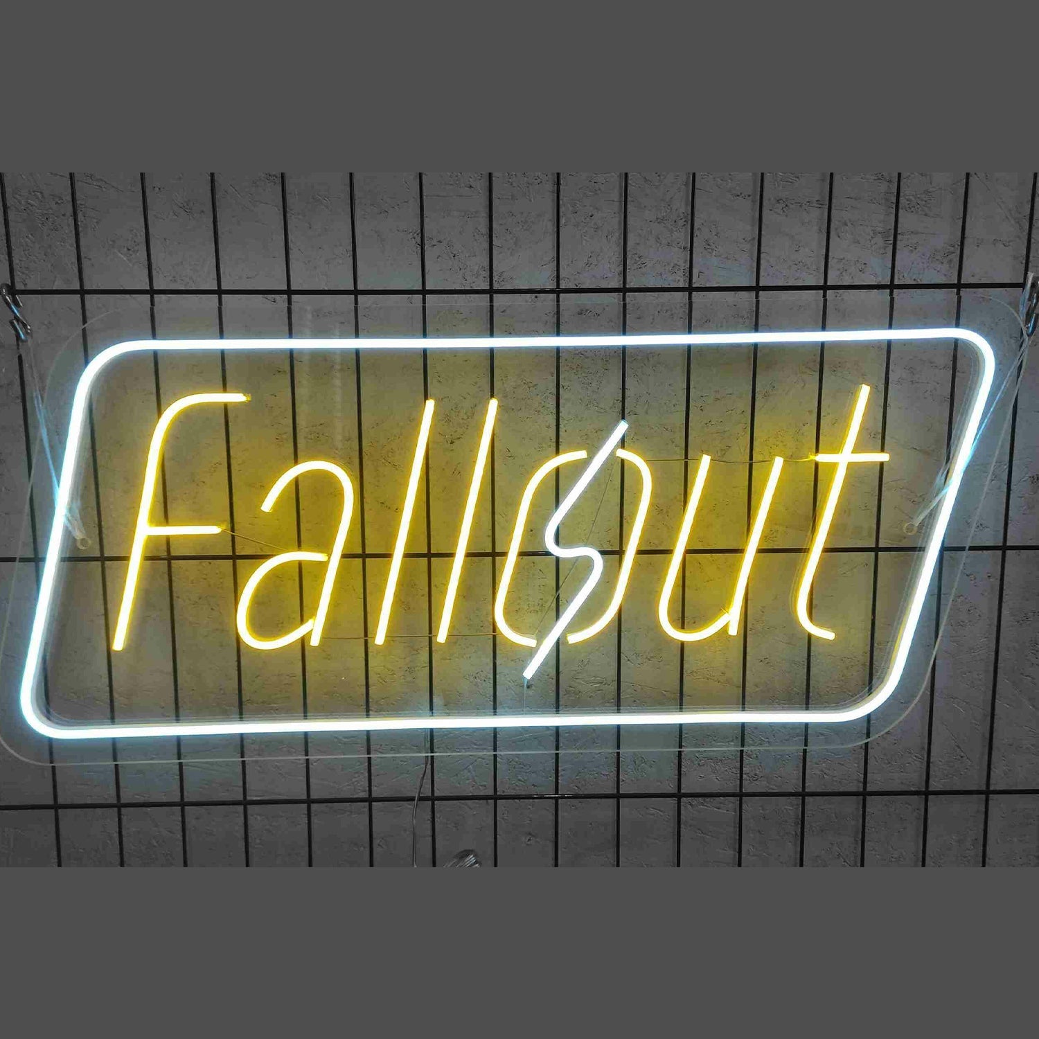 And Bar With Fallout Led Neon Sign Wall Art - Shineneon
