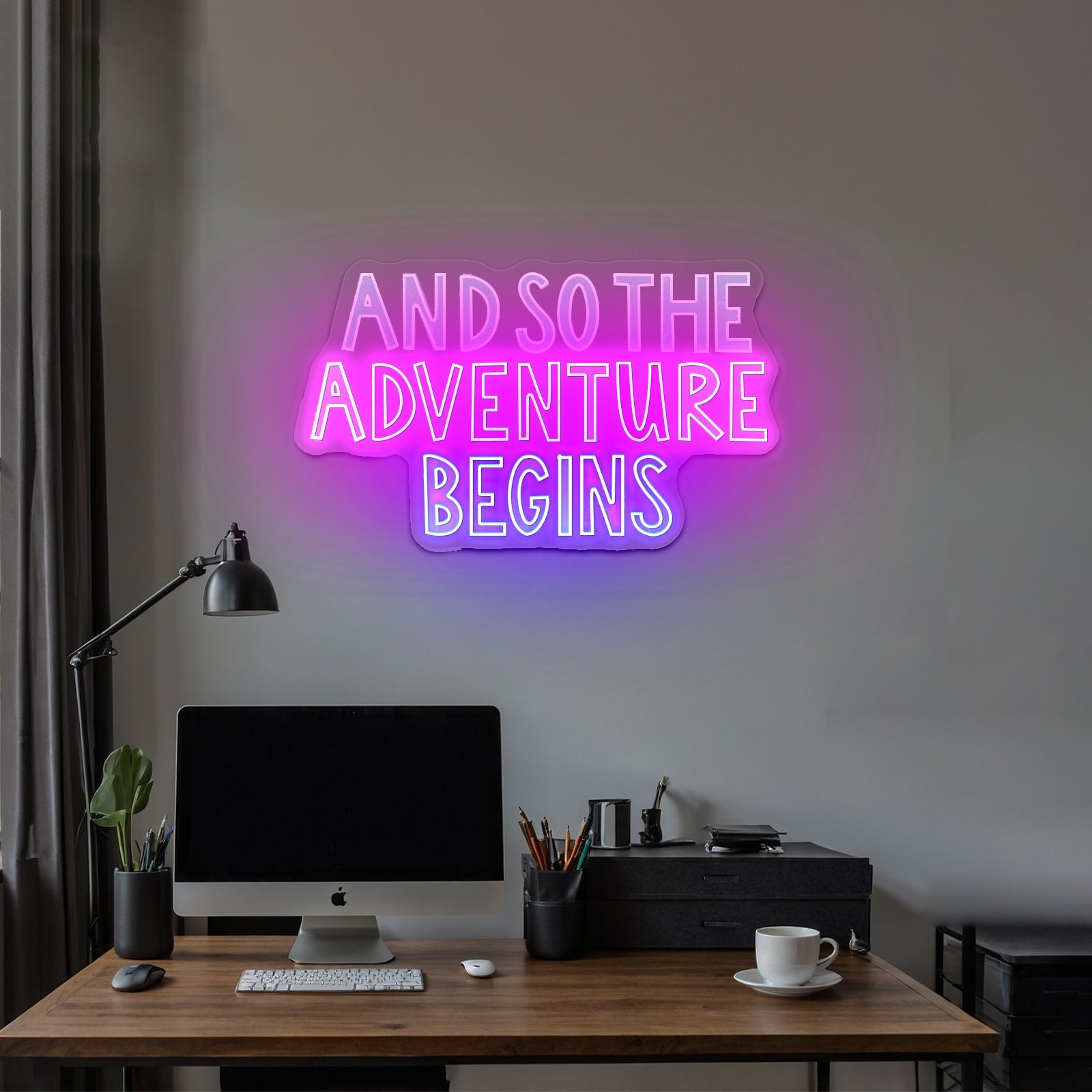 And So Being Young And Dipt In Folly I Fell In Love Neon Signs For Led Neon Signs Artwork - Shineneon