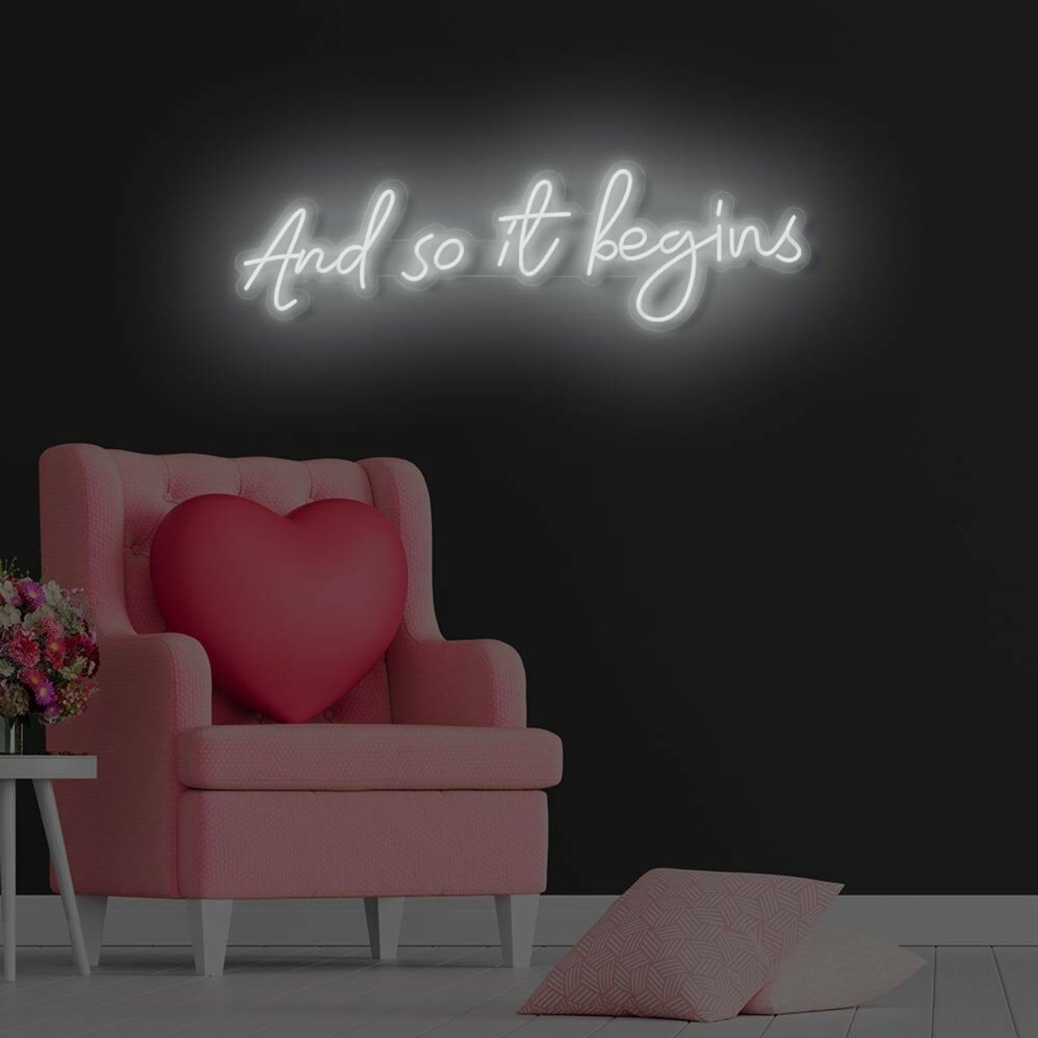 And So It Begins Led Neon Sign | Shineneon