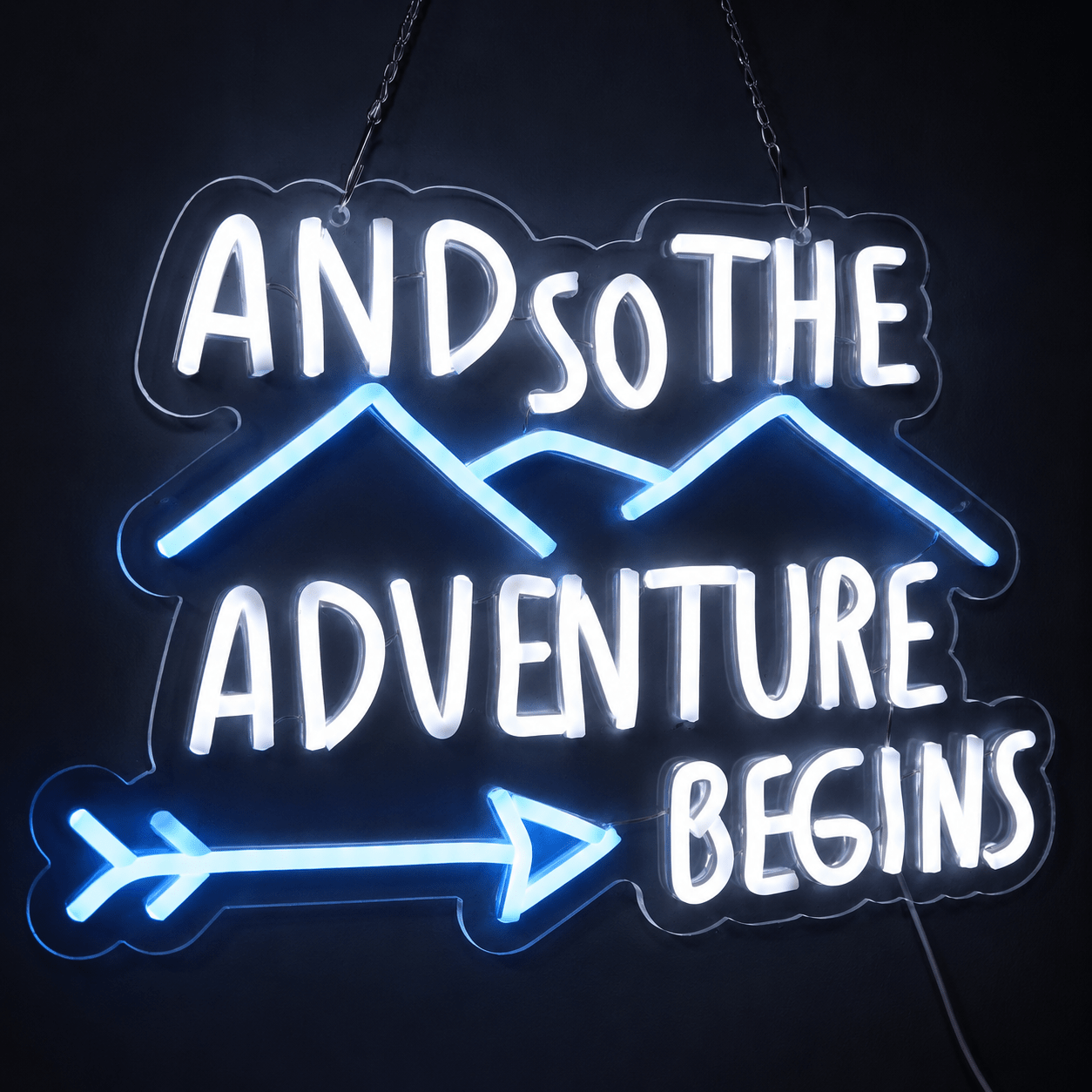 And So The Adventure Begins LED Neon Sign - Shineneon